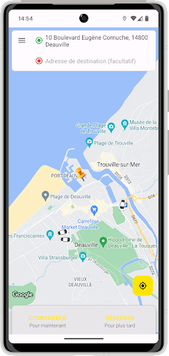 Android application Deauville Global Transports screenshort