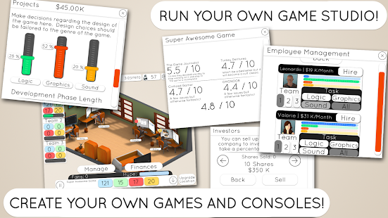 Game Studio Tycoon 2 Screenshot