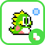 추억의 버블 게임 버즈런처 테마 (홈팩) icon
