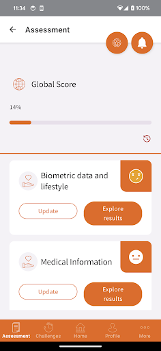 Android application My Health Portal screenshort