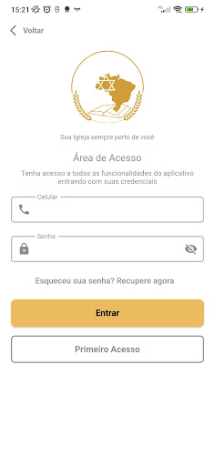 Android application Igreja ADPH Online screenshort