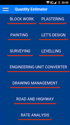 Civil Quantity Estimator