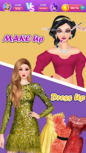 Doll Dress Up Make-up Games