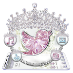 Cover Image of Tải xuống Royal Diamond Crown Theme  APK