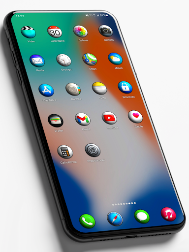 Android application CRiOS Circle 3D - Icon Pack screenshort