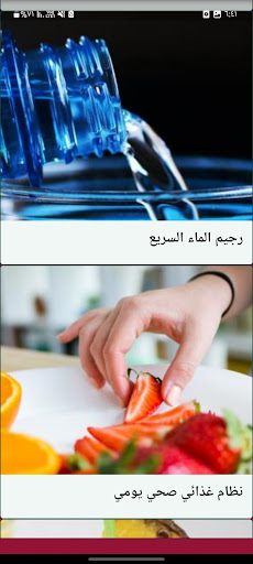 الحميات الغذائية بدون نت Screen 3