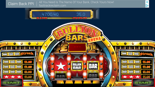 Bullion Bars Arena UK Slot Screen 3