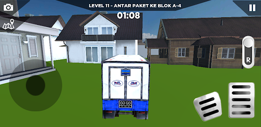 Simulator truk paket indonesia