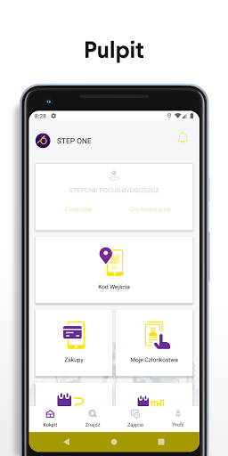 Android application StepOne App screenshort