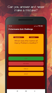 Pottermania Quiz Challenge