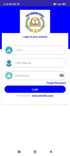 Android application THE VERIDIAN ECOLE screenshort
