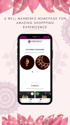 Hemant Jewellers Shopping App Screen 3