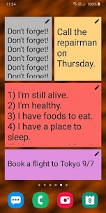 Sticky Notes Widget + 1 Apk 3