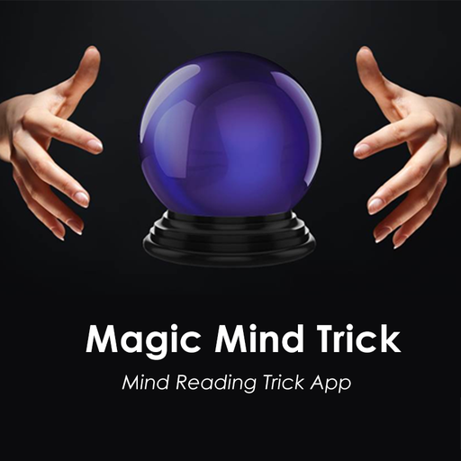 Magic mind reading with secret logo