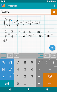 Fraction Calculator + Math PRO Schermata