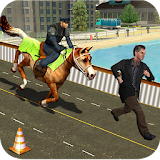 City Horse Police Crime Chase icon