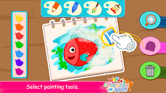 Game screenshot Wolfoo's Coloring Book apk download