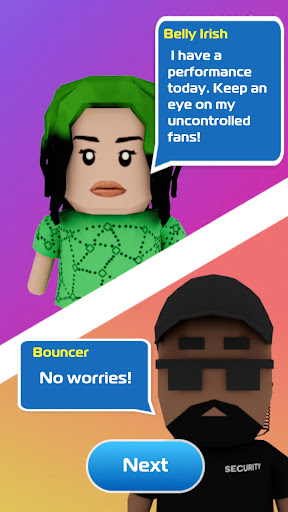 Android application Celebrity Bouncer screenshort