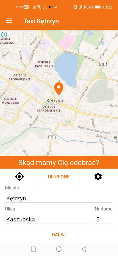 Taxi Kętrzyn Euro Screen 3