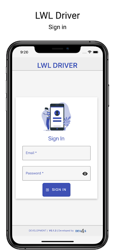 Android application Awesome Driver App screenshort