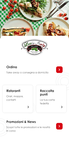 Android application Little Italy screenshort