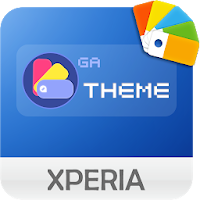 GALAXY XPERIA Theme | JUST BLUE ?тема SONY Xperia