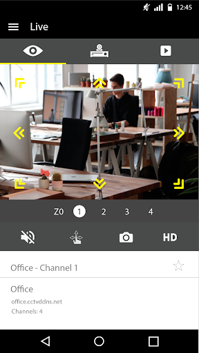 Ghin Antifurti EasyView Screen 2