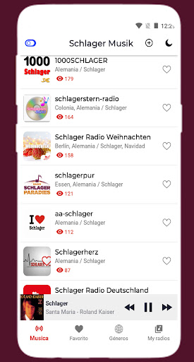 Schlager Musik Screen 2