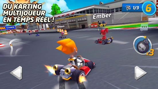 Boom Karts Multiplayer Racing APK MOD – Monnaie Illimitées (Astuce) screenshots hack proof 1