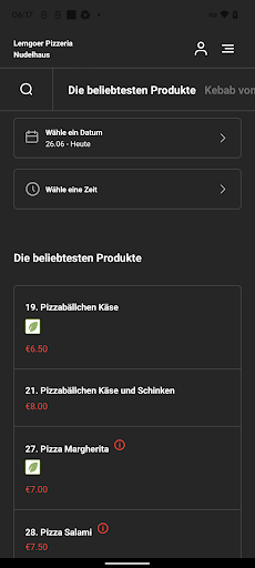 Lemgoer Pizzeria Nudelhaus Screen 3