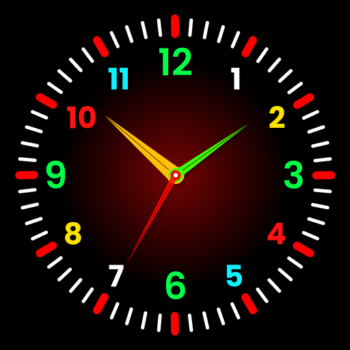Neon Clock Wallpaper logo