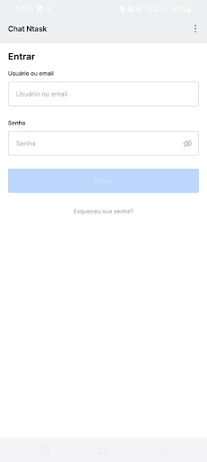 Android application Chat NTask screenshort