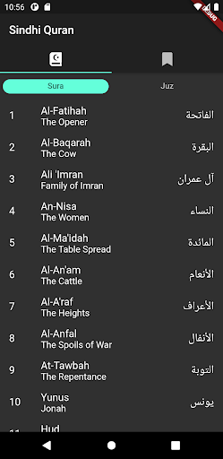 Sindhi Quran Screen 2