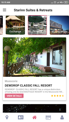 Android application Starinn Suites & Retreat screenshort