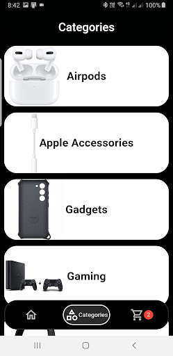 Quick Store Screen 2