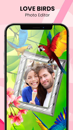 Love Birds Photo Editor and Frames