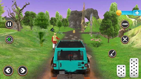 Jeep Driving Offroad Simulator
