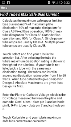 Tube Bias Calculatorのおすすめ画像3