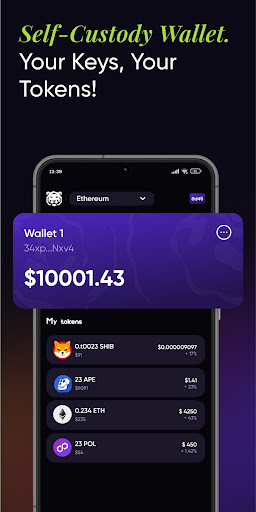 Tegro DeFi Wallet Screen 3
