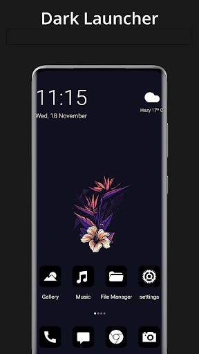 Android application Dark Mode Launcher screenshort