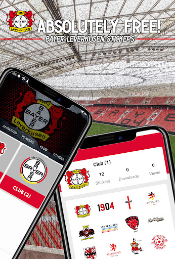 Leverkusen Stickers Screen 2