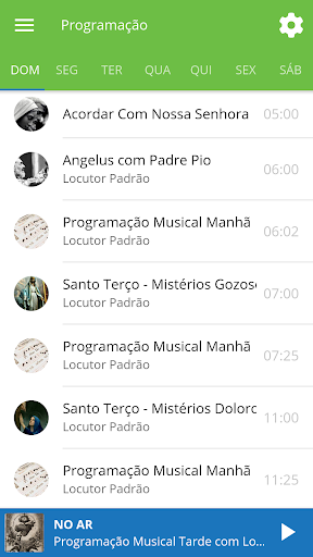 Dominus Est Web Rádio Screen 2