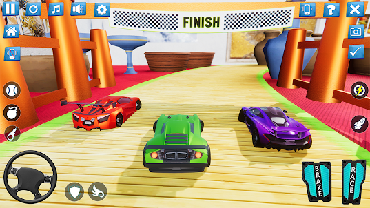 Tabletop Racing Car Games 3D