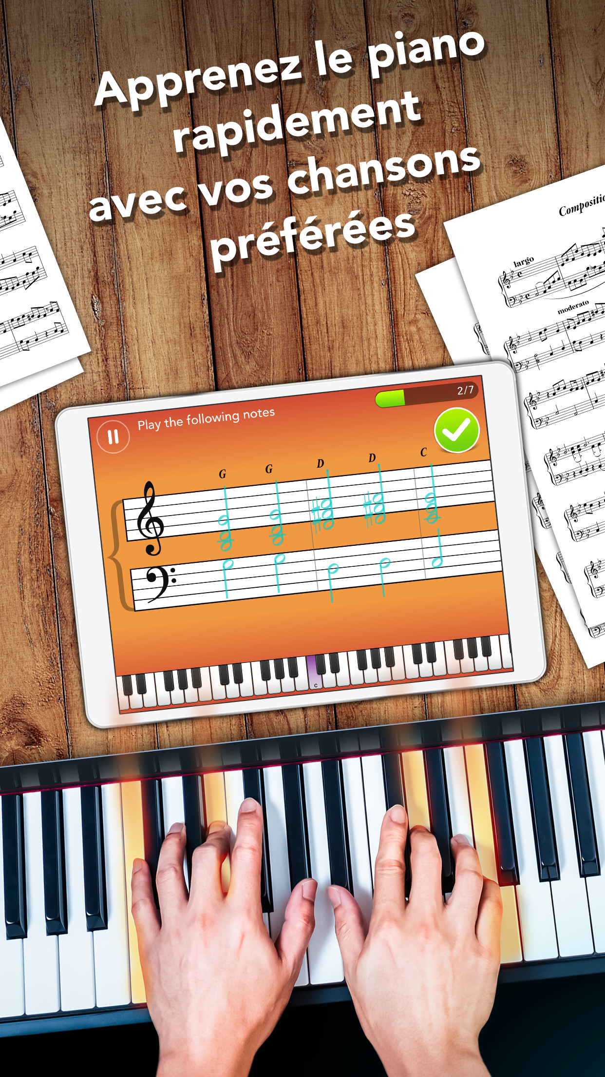 Android application Simply Piano by JoyTunes screenshort
