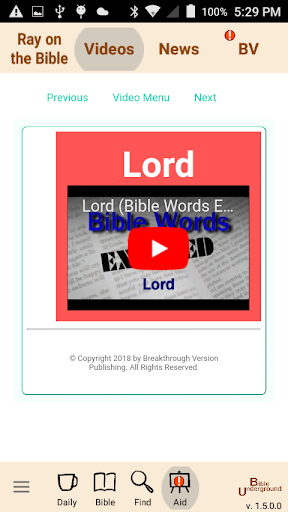 Bible Underground Screen 3