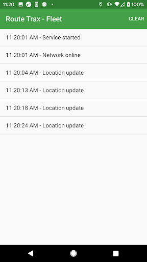 Route Trax - Fleet Screen 2