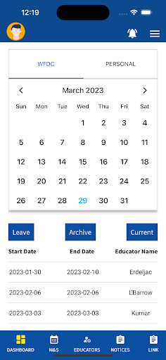 WFDC - Wise App Screen 2