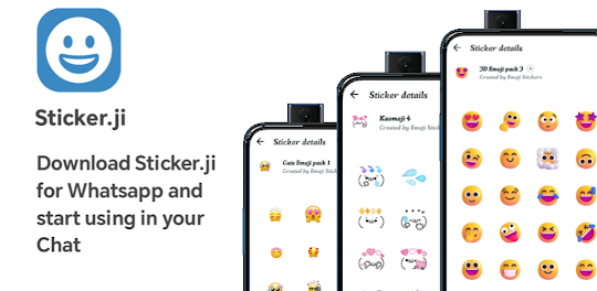 Stickerji, Emoji - WASticker