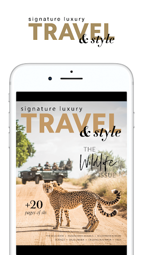 Android application Signature Luxury Travel &Style screenshort