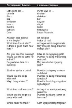 Filipino Tagalog Phrase bookのおすすめ画像3